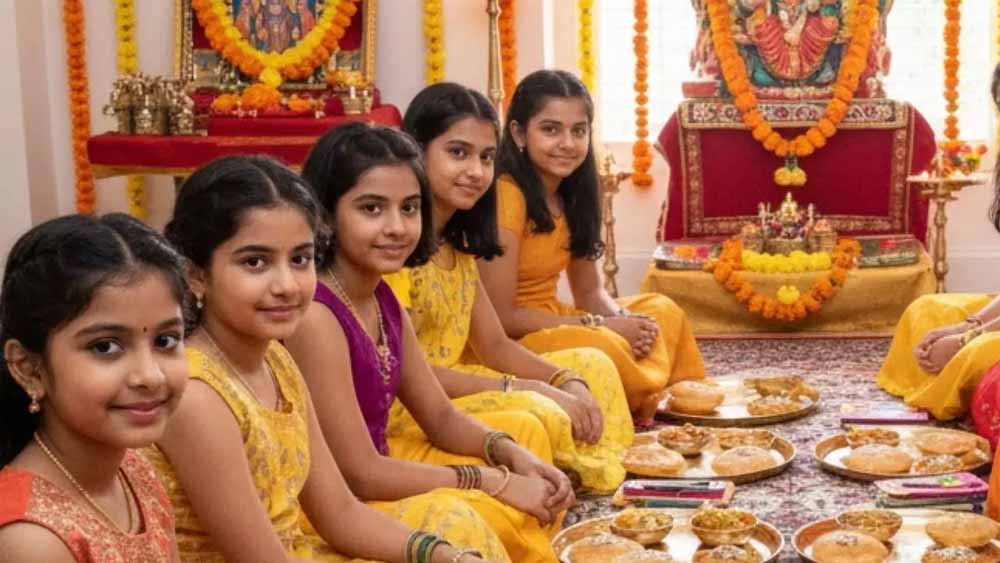 नवरात्रि व्रत का अंत और कन्या पूजन का महत्व