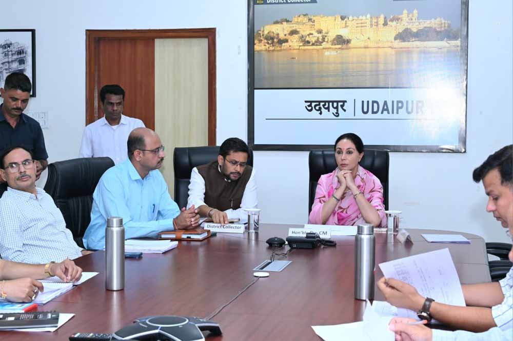 उदयपुर में नाइट ट्यूरिज्म और वाटर शो की संभावनाओं पर किया जाए काम:  उपमुख्यमंत्री दिया कुमारी