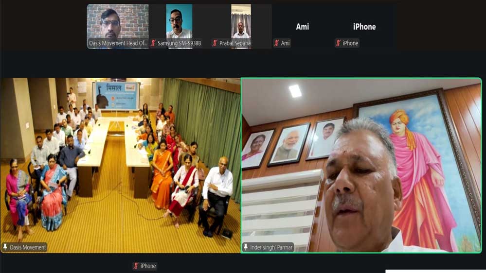 शिक्षक का आचरण ही विद्यार्थी की असली पाठशाला: उच्च शिक्षा मंत्री परमार