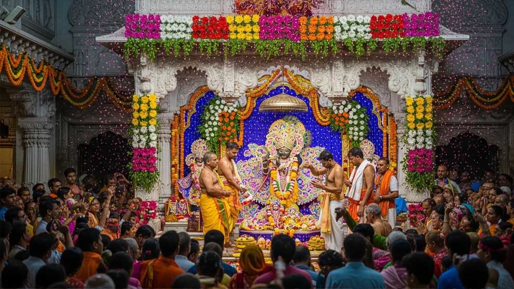 बांके बिहारी मंदिर में नई व्यवस्था लागू, अब बदली गई VIP एंट्री और दर्शन के समय