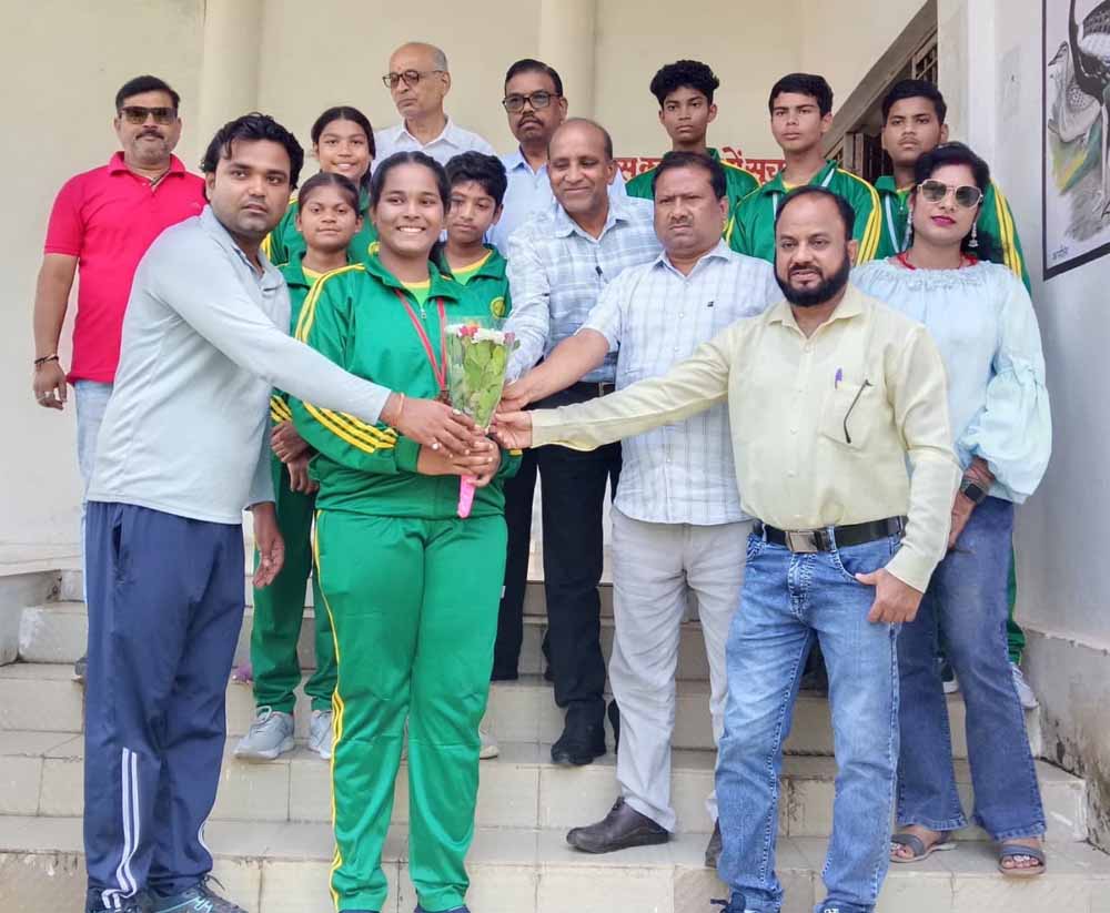 स्वर्ण पदक जीतकर अवंतिका नामदेव ने किया शहडोल का नाम रोशन, अब राष्ट्रीय प्रतियोगिता में दिखाएंगी दम