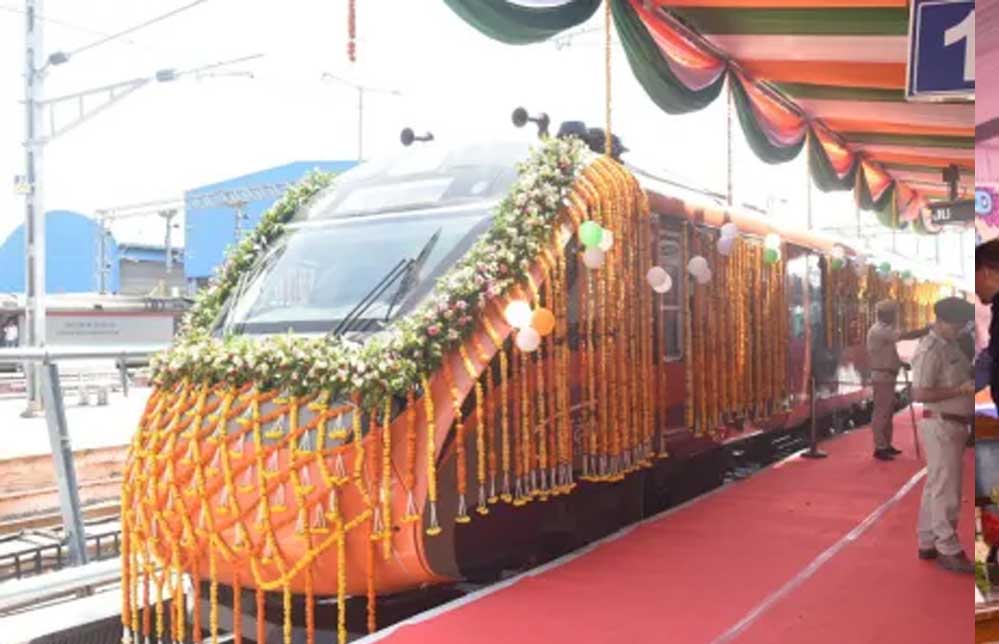 वंदे भारत ट्रेन जोधपुर से दिल्ली के सफर पर, रेलमंत्री ने किया उद्घाटन
