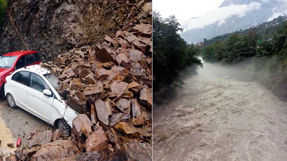 हिमाचल आपदा रिपोर्ट: बादल फटना और बारिश से 3787 करोड़ का नुकसान, तापमान 1.5°C बढ़ा