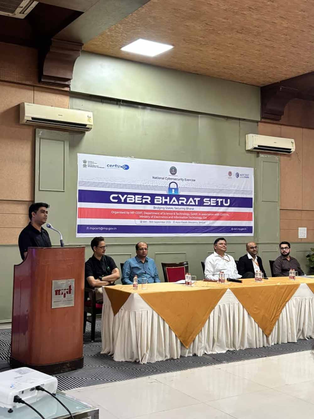 भारत सेतु अभ्यास के दूसरे दिन साइबर सुरक्षा जागरूकता और सुदृढ़ता पर केंद्रित