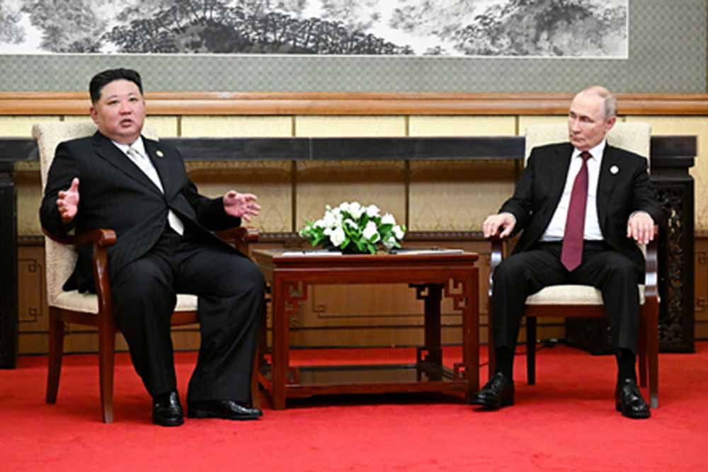 पुतिन से मिले किम जोंग उन, रूस आने का न्योता हुआ स्वीकार?