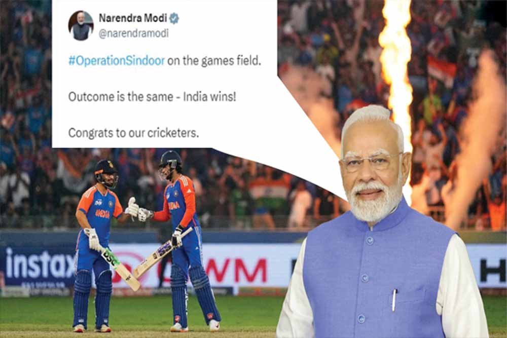 पीएम मोदी का टीम इंडिया को संदेश सोशल मीडिया पर छाया, मिले करोड़ों व्यूज