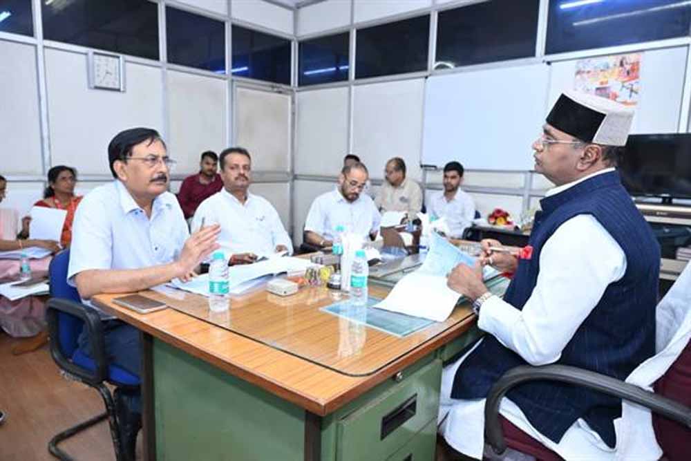 मंत्री सारंग ने की राज्य सहकारी उपभोक्ता संघ की गतिविधियों की समीक्षा