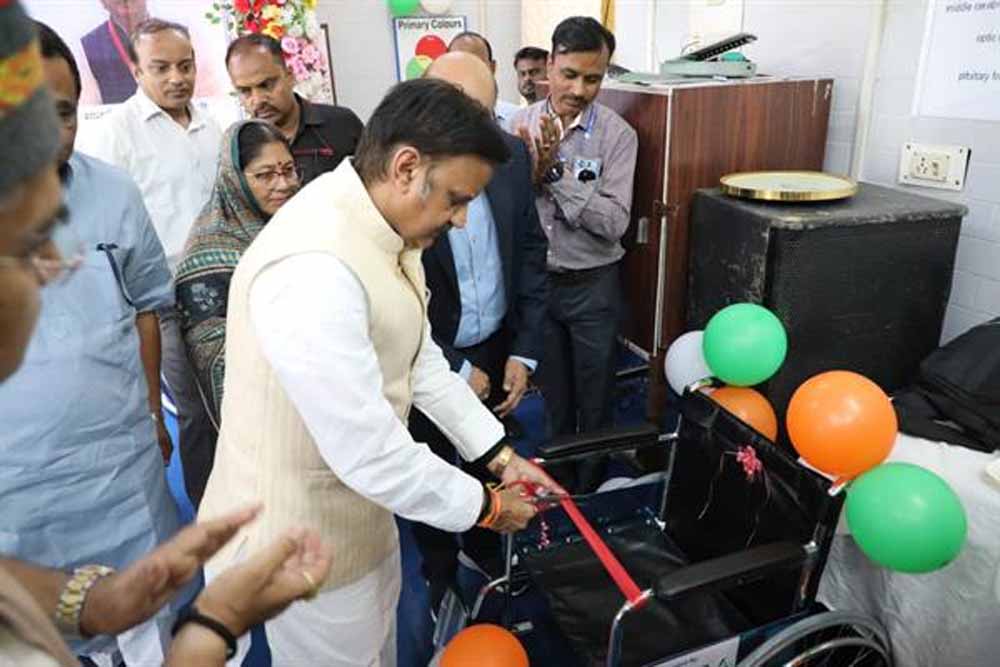 संजय गांधी हॉस्पिटल में डक्ट कूलिंग सिस्टम का किया लोकार्पण