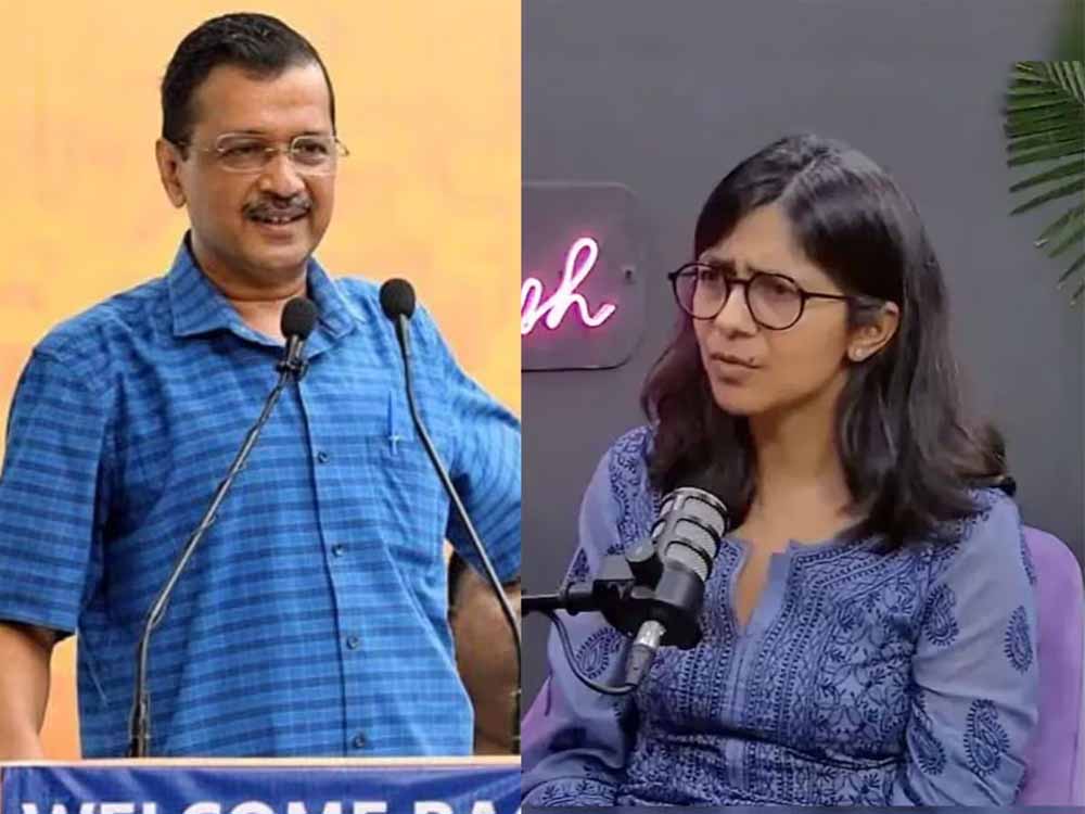 आपसी खटपट के बावजूद पंजाब मुद्दे पर साथ आईं स्वाति मालीवाल और केजरीवाल