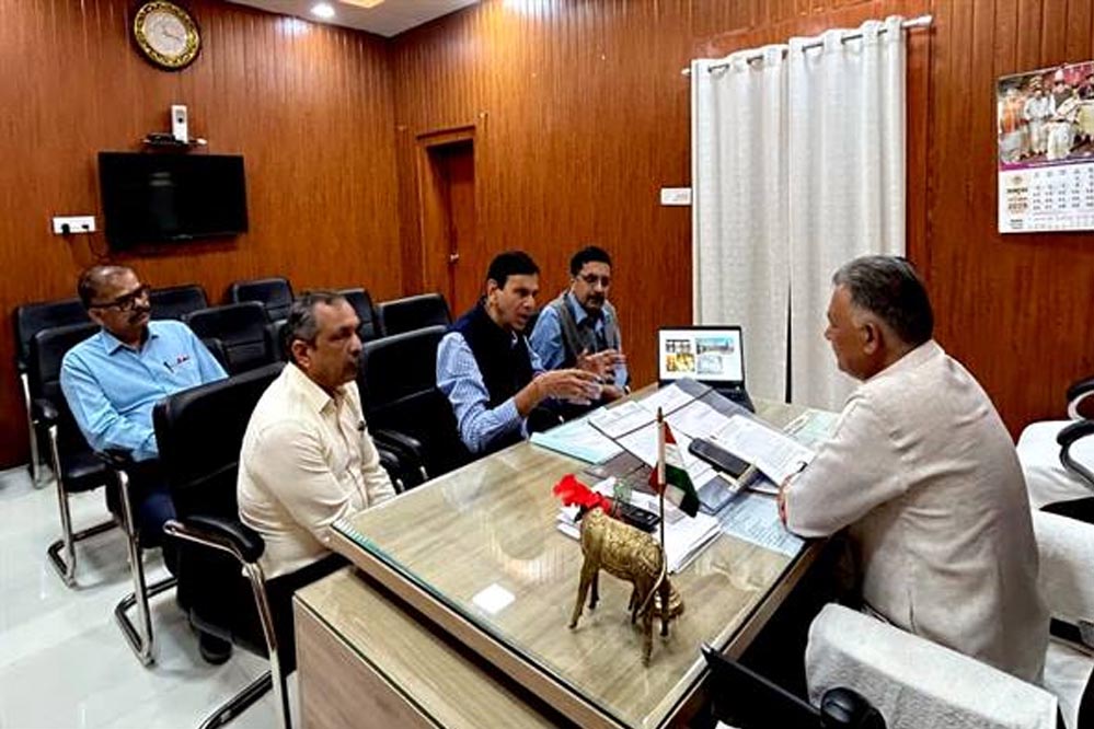 मंत्री परमार से मिला यूजीसी-स्थापित परमाणु अनुसंधान केंद्र का प्रतिनिधिमंडल, वैज्ञानिक सहयोग पर हुई चर्चा