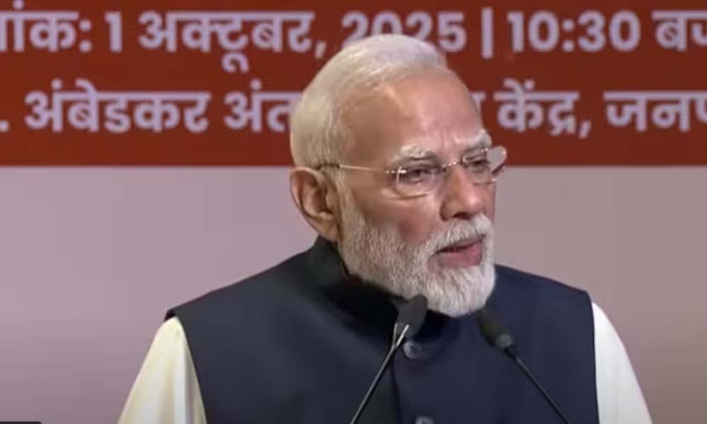 संघ की शताब्दी पर बोले प्रधानमंत्री मोदी: राष्ट्र प्रथम ही संघ का मूल भाव