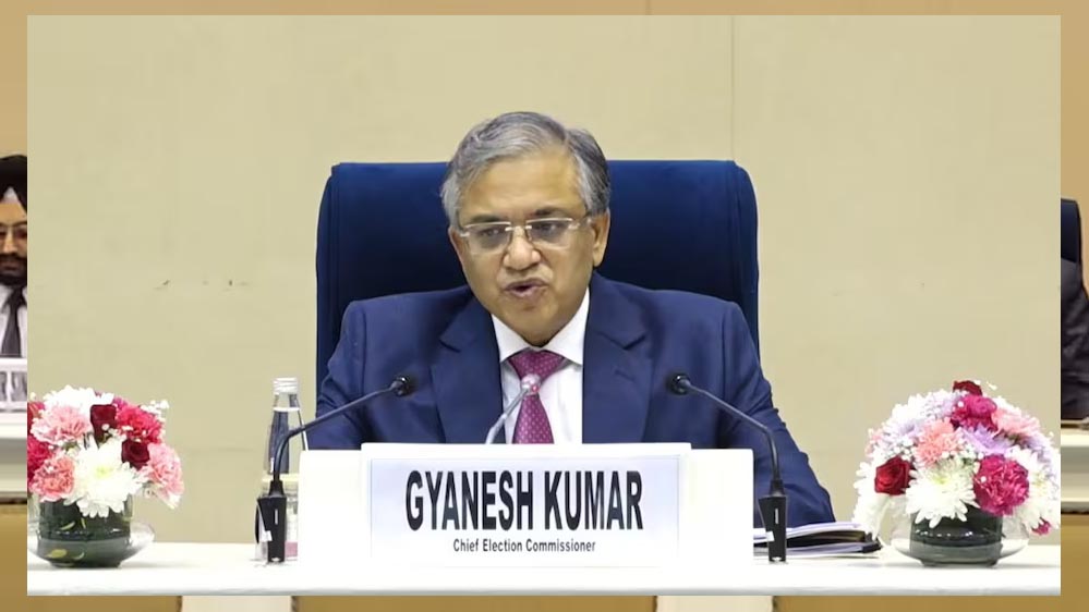 चुनाव आयोग : SIR के जरिए वोटर लिस्ट में बदलाव, हर योग्य मतदाता को शामिल किया जाएगा