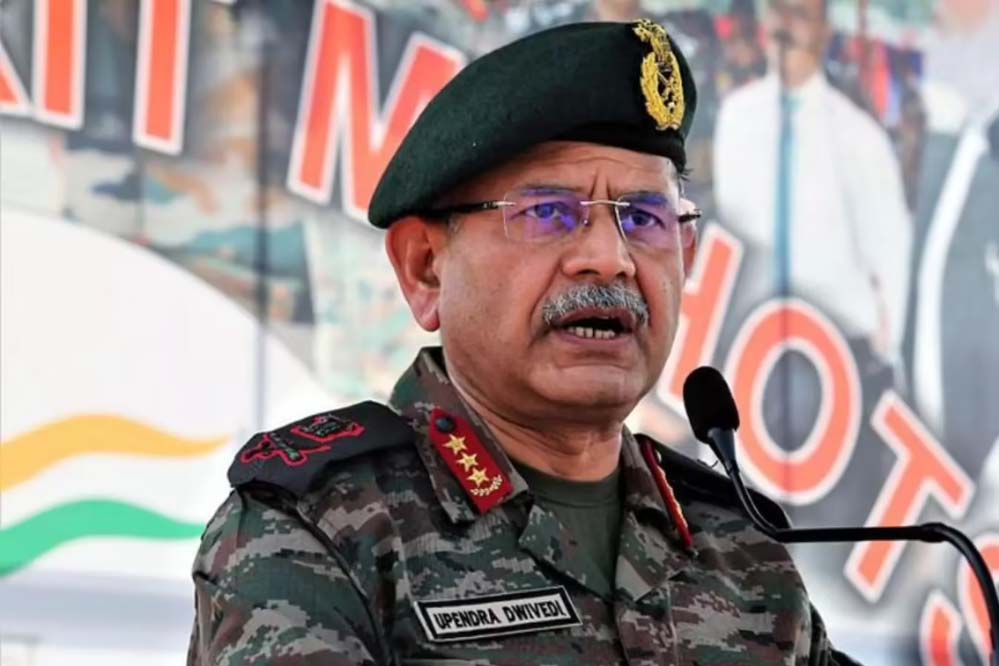 पाकिस्तान को जनरल द्विवेदी की चेतावनी: तय कर ले, भूगोल में रहना है या नहीं