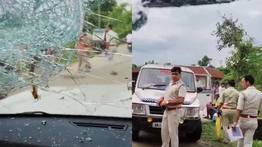 सांसद मुर्मू पर पथराव से हमला, भाजपा प्रतिनिधिमंडल पर पश्चिम बंगाल में बरसी हिंसा