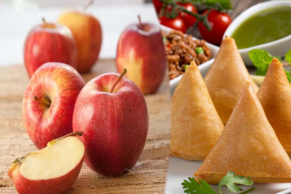 सेब बनाम समोसा: एक जल्दी पचता है, दूसरा घंटों लेता है… कारण हैरान कर देगा!