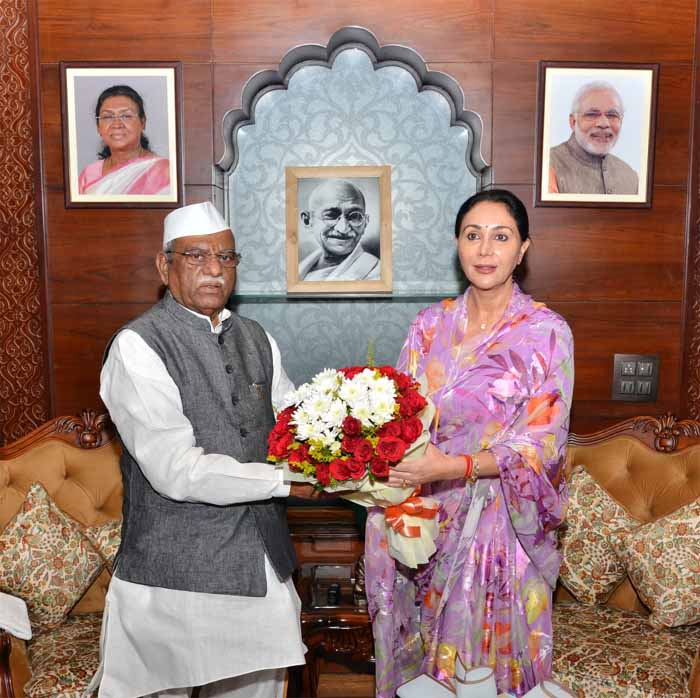 राज्यपाल से उपमुख्यमंत्री की शिष्टाचार भेंट