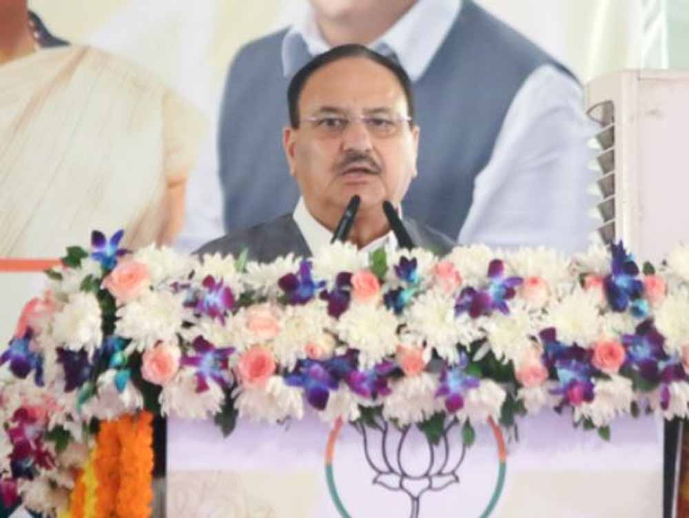 बिहार चुनाव में जेपी नड्डा का वार: विपक्ष को घेरा, बोले– एनडीए का मतलब विकास और विश्वास