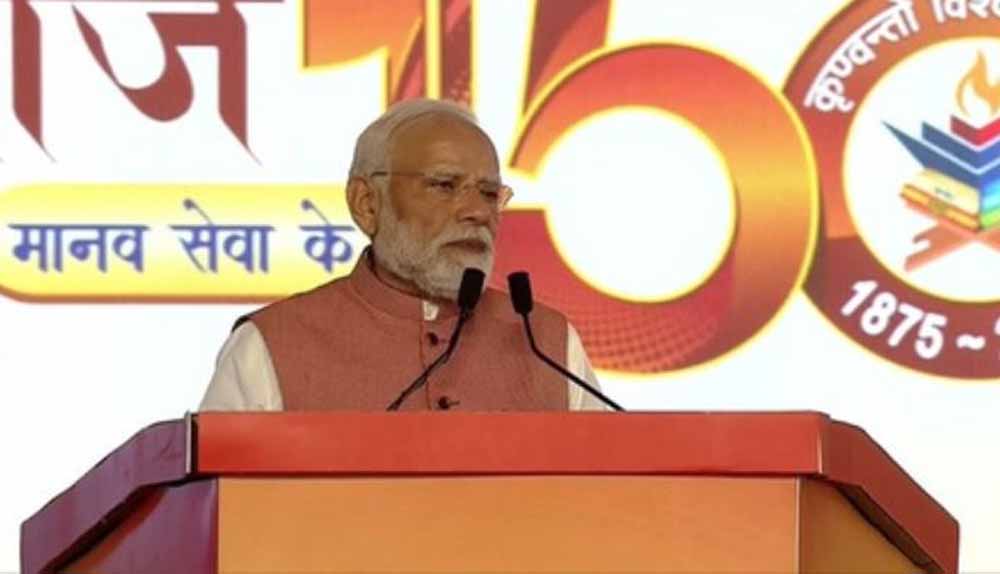 PM मोदी का सम्मान भाषण: आर्य समाज ने भारत को एकता और स्वाभिमान का मार्ग दिखाया
