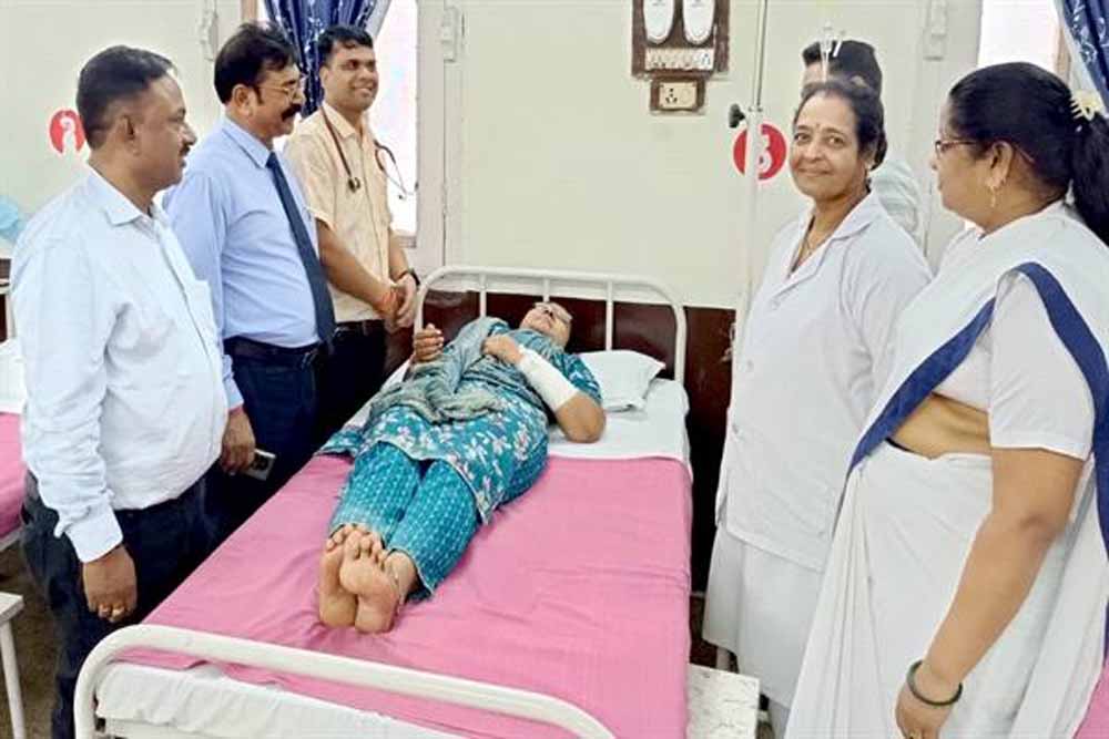 रोशनी के साथ बेहतर स्वास्थ्य सेवाएं प्रदान कर रहा पॉवर हाउस सारनी