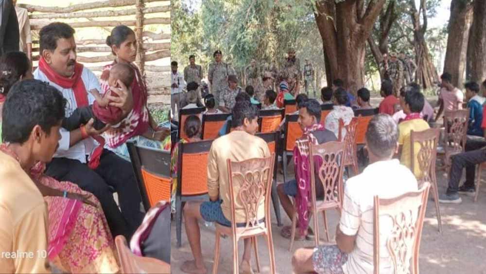 नक्सली लीडर हिड़मा के गांव में डिप्टी सीएम का दौरा, ग्रामीणों से संवाद कर जताई विकास की प्रतिबद्धता