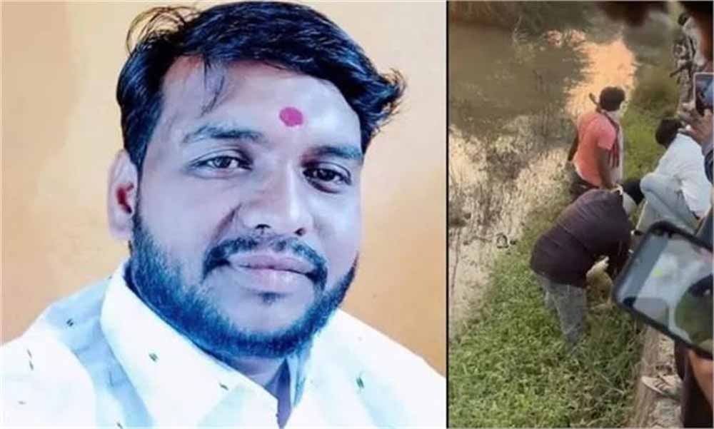 BJP नेता की संदिग्ध मौत: झाड़ियों में पड़ा मिला शव