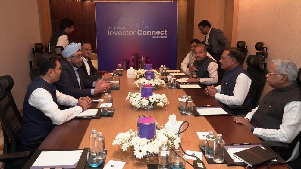 छत्तीसगढ़-गुजरात रिश्तों में नई मजबूती — CM विष्णु देव साय का गुजरात दौरा बना विकास का सेतु