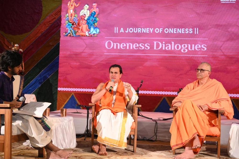 वेदांत केवल भारत के लिए नहीं बल्कि समस्त मानवता के लिए : पद्म  आचार्य जोनास मसेट्टी