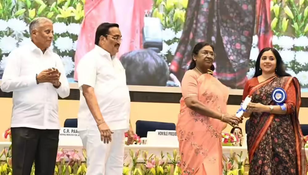 राष्ट्रीय जल पुरस्कार से सम्मानित कलेक्टर भव्या मित्तल, खरगोन की सफलता पर एक्सपर्ट्स खुश