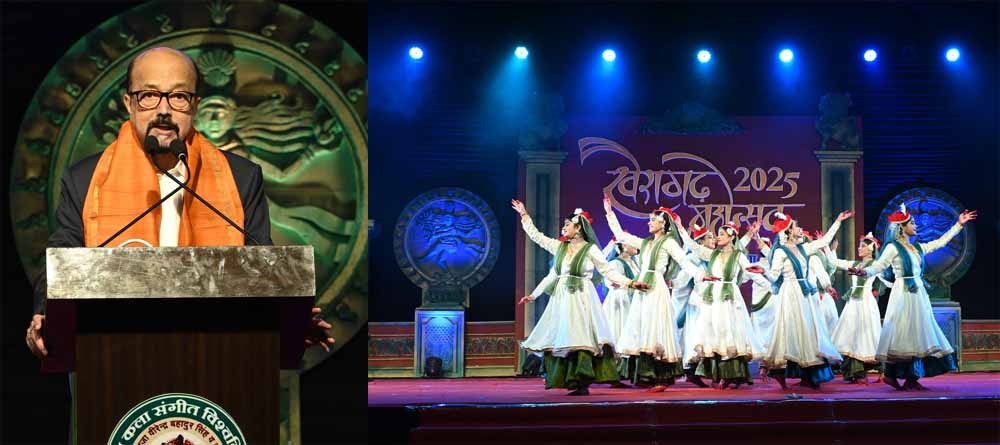 खैरागढ़ महोत्सव के समापन समारोह में शामिल हुए  राज्यपाल रमेन डेका