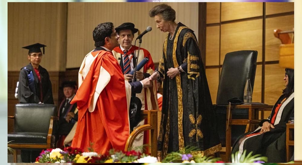 कुमार मंगलम बिड़ला को यूनिवर्सिटी ऑफ लंदन की ओर से मानद डॉक्टरेट की उपाधि