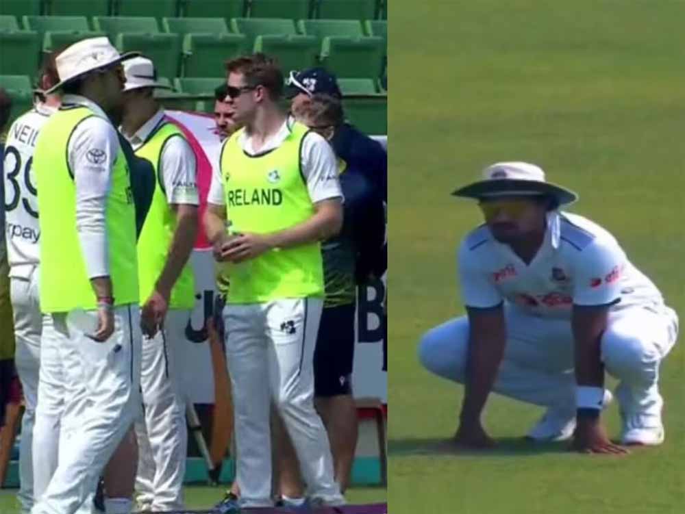 अचानक आए भूकंप झटकों से ठहरा मुकाबला, कुछ देर बाद फिर शुरू हुआ खेल