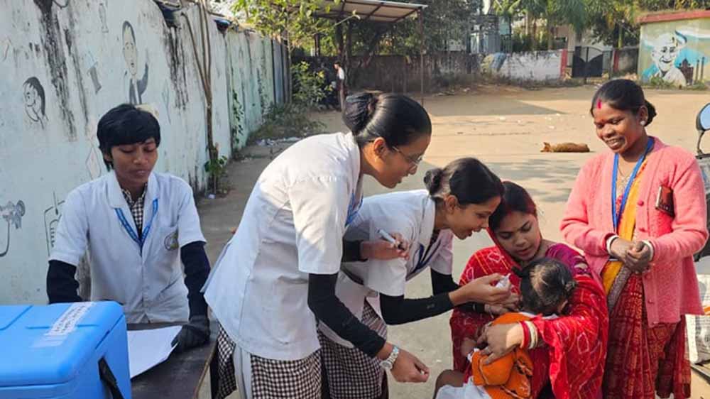 पल्स पोलियो : बस्तर में 1.25 लाख बच्चों को पिलाई जाएगी दवा