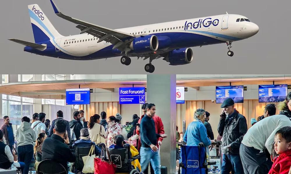 इंडिगो एयरलाइंस का बड़ा कदम: 10 हजार रुपये मुआवजा, साथ ही 10 हजार का ट्रैवल वाउचर
