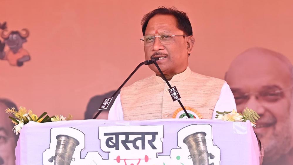 मुख्यमंत्री विष्णुदेव साय ने संभाग स्तरीय बस्तर ओलम्पिक का किया विधिवत शुभारंभ