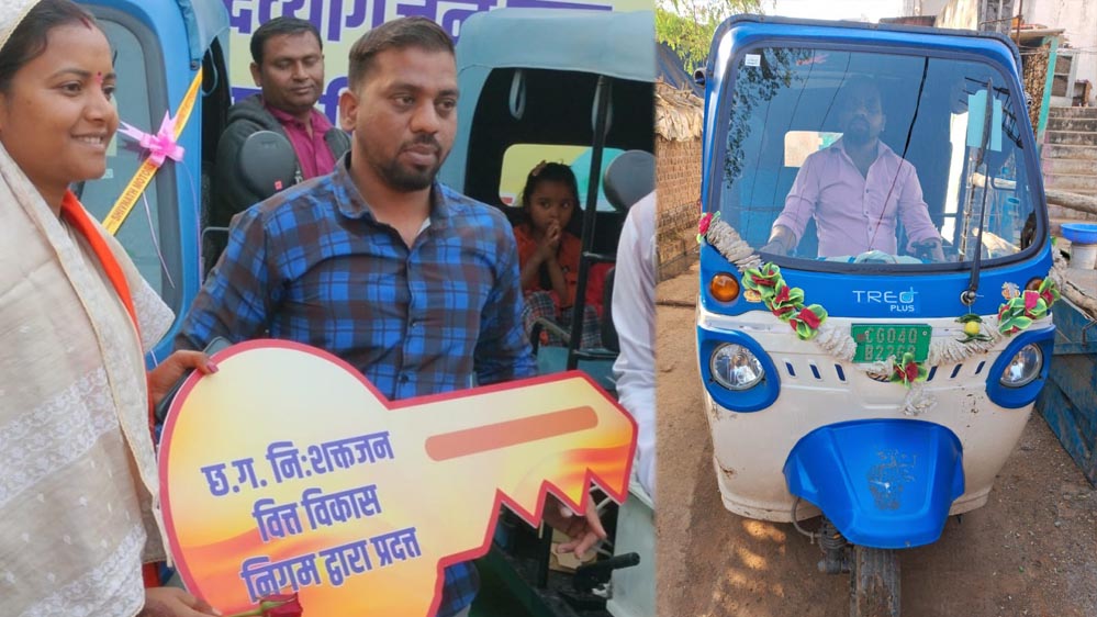 रायपुर: दिव्यांगजन स्वावलंबन को नई दिशा, शासन की पहल से चंदन निलहर बने आत्मनिर्भर”