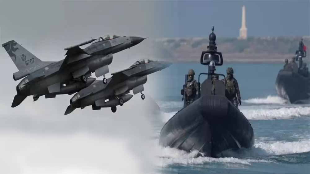 चीन की आक्रामक गश्त: ताइवान के नजदीक दिखे सैन्य विमान और नौसैनिक जहाज