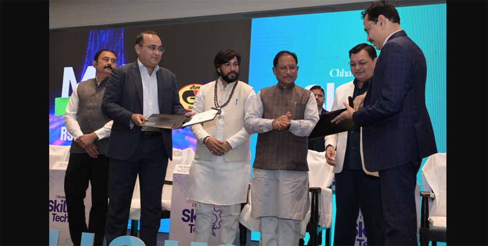 छत्तीसगढ़ स्किल टेक में कौशल-आधारित निवेश को मिली नई गति: 13,690 करोड़ रुपये के स्किलिंग-लिंक्ड निवेश आकर्षित