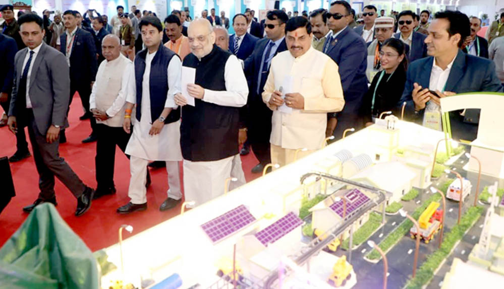 ग्वालियर में निवेश का बड़ा दिन: अमित शाह ने ₹2 लाख करोड़ की औद्योगिक परियोजनाओं का भूमिपूजन-लोकार्पण किया