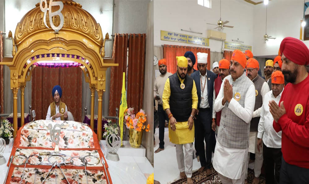 भोपाल गुरुद्वारा में मुख्यमंत्री मोहन यादव ने वीर बाल दिवस पर शहादत को दी श्रद्धांजलि