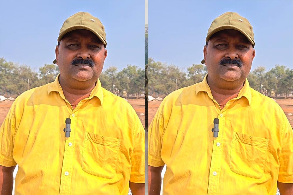 रायपुर : जालबांधा सहकारी समिति में नन्दलाल वर्मा ने 120 क्विंटल धान बेचा