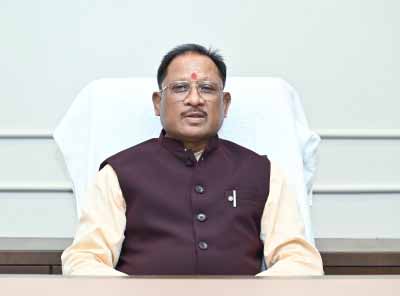 मुख्यमंत्री साय 41 करोड़ रुपये के 94 कार्यों का लोकार्पण एवं 152 करोड़ रुपये के 80 कार्यों का करेंगे भूमिपूजन