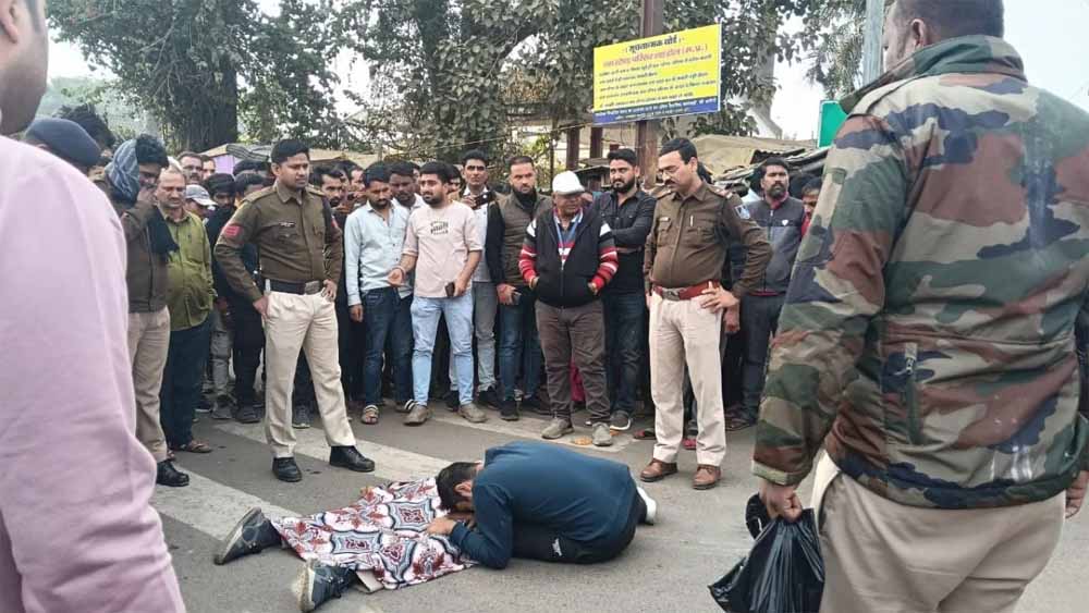ड्यूटी पर तैनात पुलिस कॉन्स्टेबल को बस ने कुचला, शहडोल में सड़क हादसे से हड़कंप