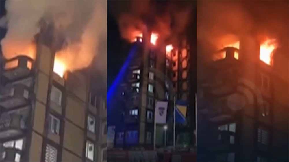 दफ्तर में कहर बनकर टूटी आग: इंडोनेशिया की 7 मंजिला इमारत में कम-से-कम 20 लोगों की जान गई