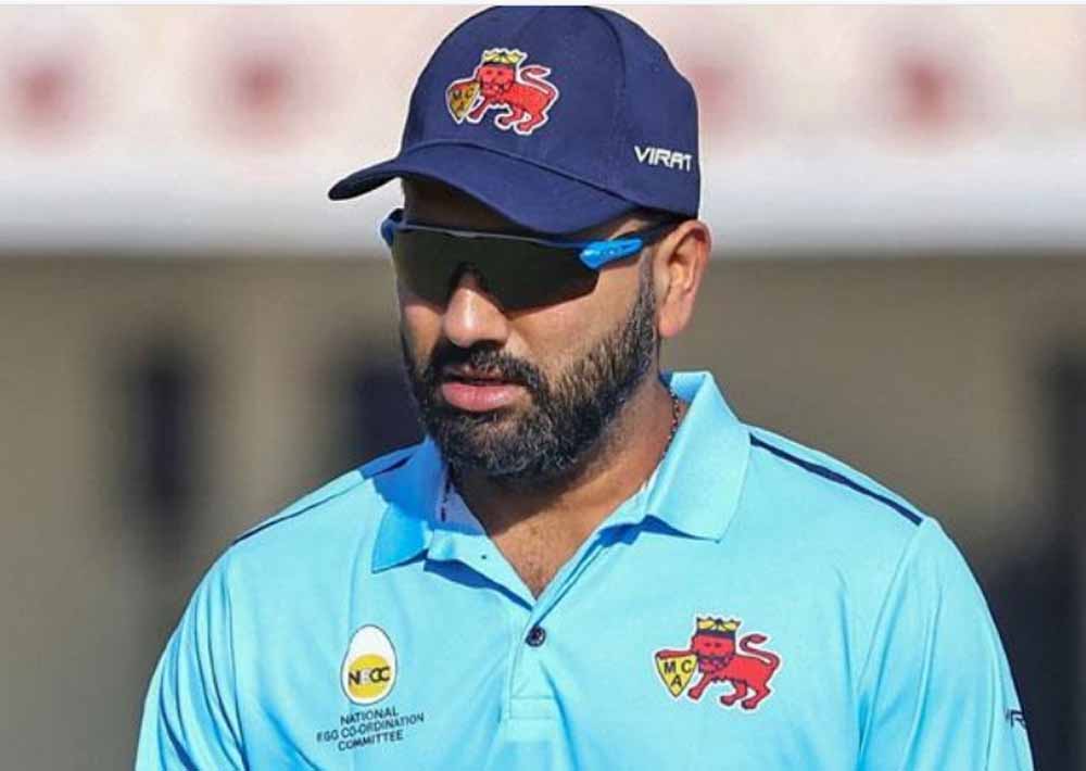 विजय हजारे ट्रॉफी में रोहित शर्मा का कहर, शतकीय पारी से मुंबई की सिक्किम पर एकतरफा जीत