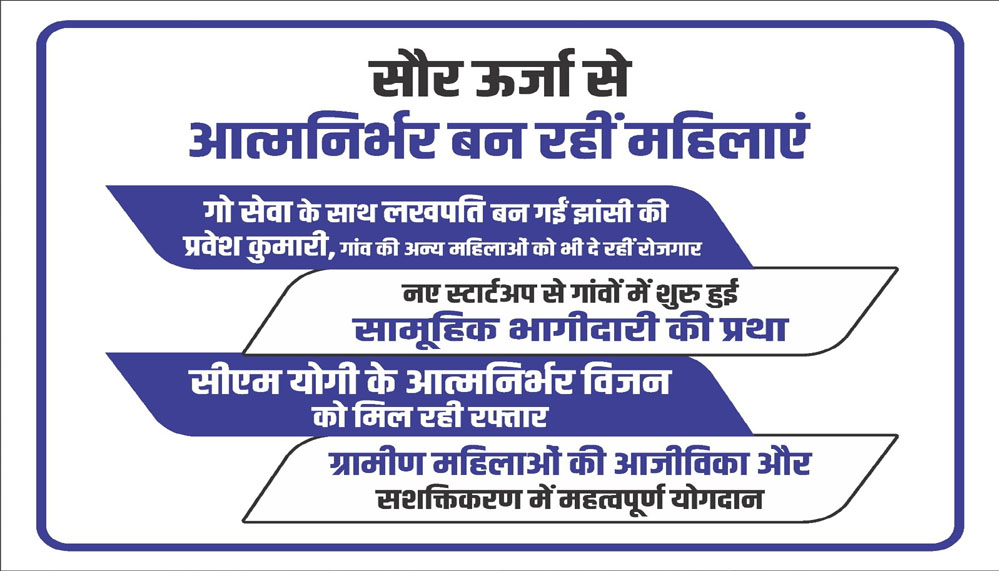 सौर ऊर्जा से हाई क्वॉलिटी चारा बनाकर आत्मनिर्भर बन रहीं महिलाएं