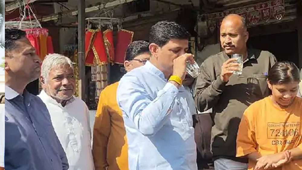इंदौर के मेयर और पार्षद ने नल का पानी पीकर जताया विश्वास, भागीरथपुरा में दूषित पानी से 24 की मौत, 16 मरीज अस्पताल में