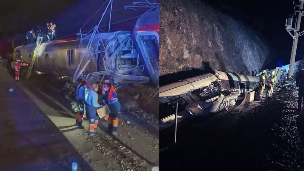 दो हाई-स्पीड ट्रेनें टकराईं स्पेन में, 21 मृत और दर्जनों घायल; बचाव अभियान सक्रिय