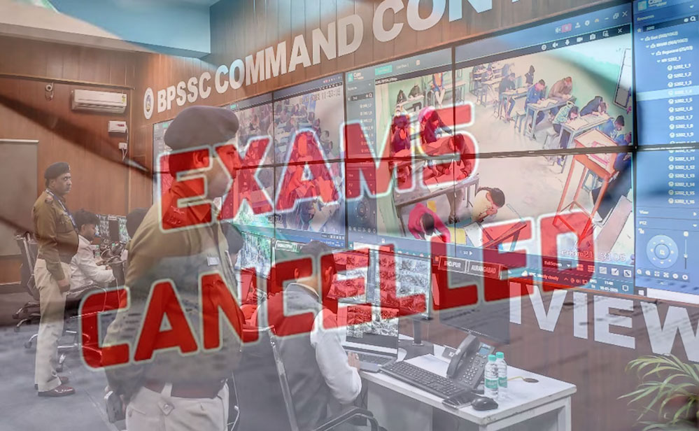 तकनीकी खामी से परीक्षा रद्द: कानपुर के परीक्षा केंद्र पर अभ्यर्थियों का हंगामा