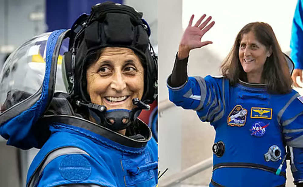 NASA से रिटायर हुईं सुनीता विलियम्स, अंतरिक्ष की यात्रा के बाद अब भारत में मौजूद