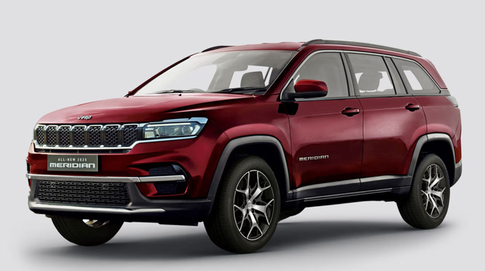 नए फीचर्स के साथ 2026 Jeep Meridian एसयूवी लॉन्च, जानें इसकी कीमत और प्रमुख अपडेट्स
